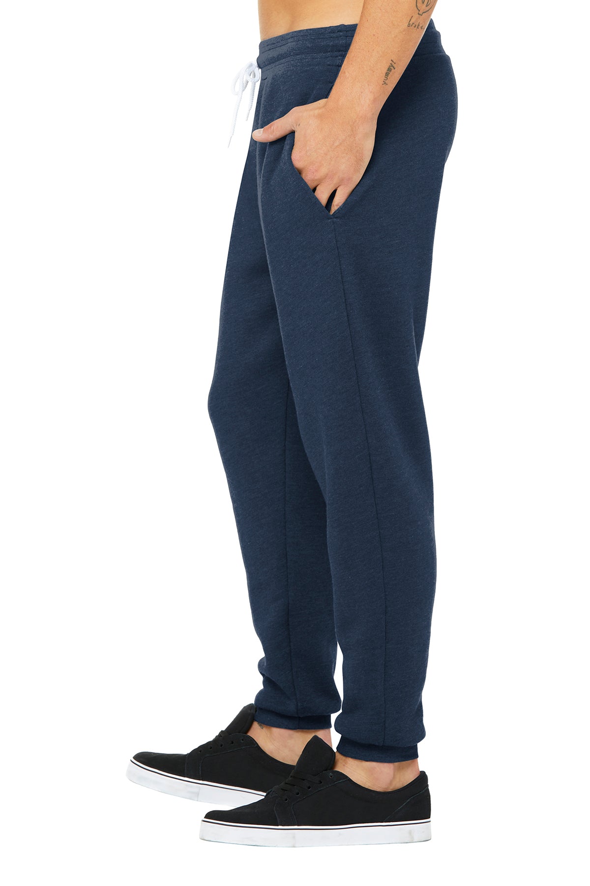 Bella + Canvas Spong Fleece Jogger Sweatpants - Add Your Text or Logo