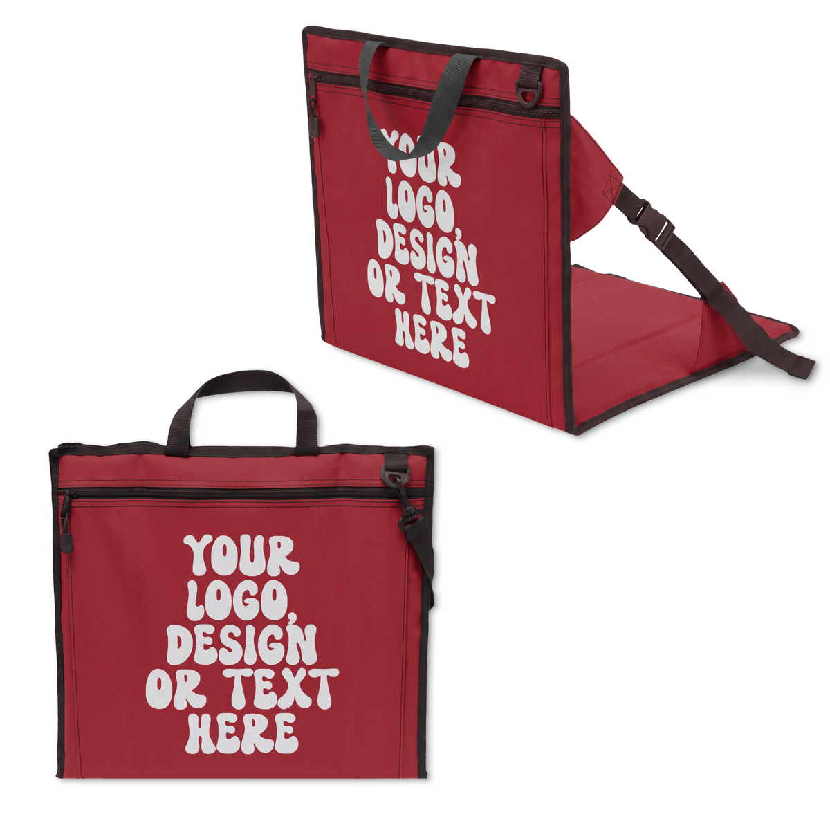 Custom Stadium Seat - Add Your Text, Design or Logo