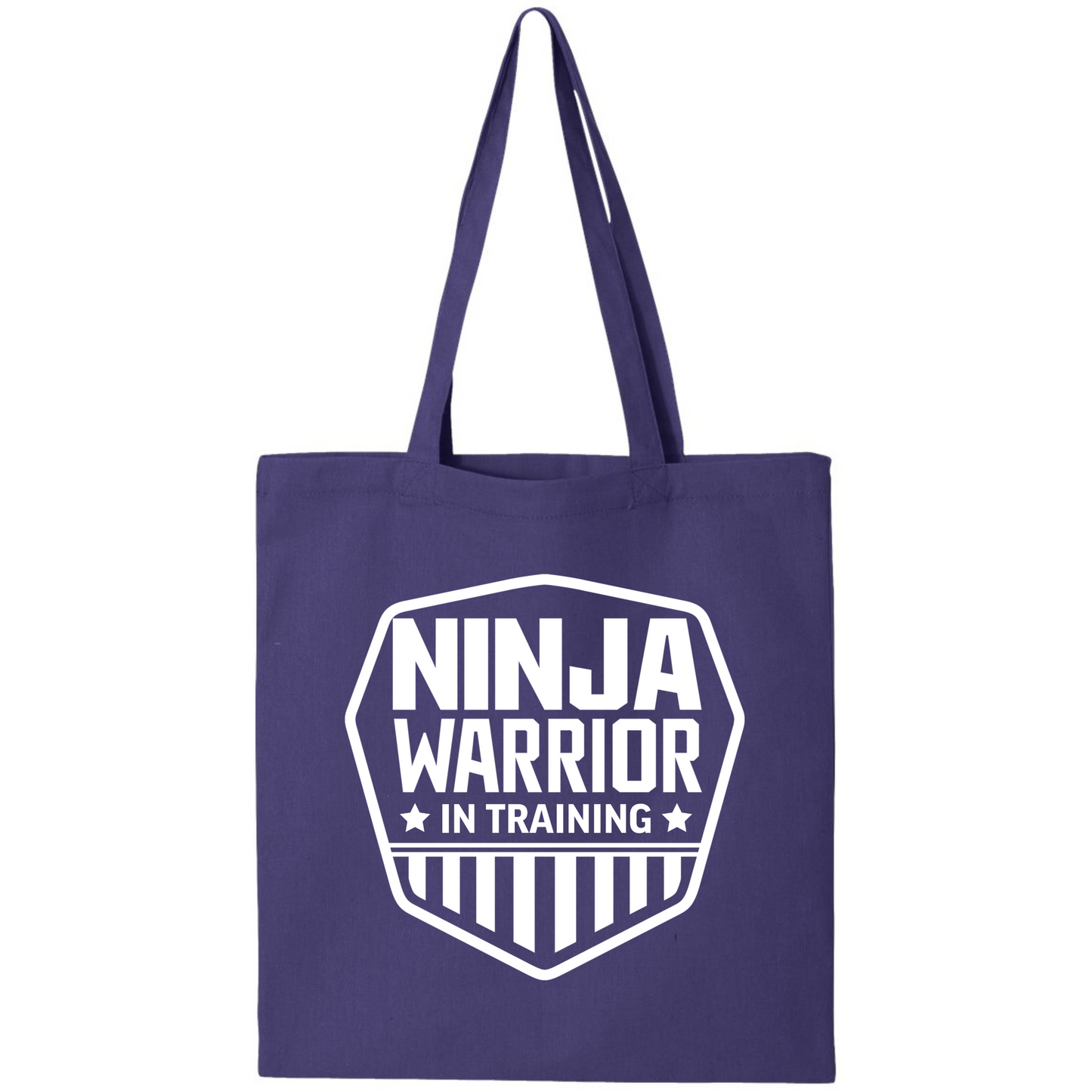 Ninja Warrior in Training Tote Bag – American Ninja Style Canvas Bag