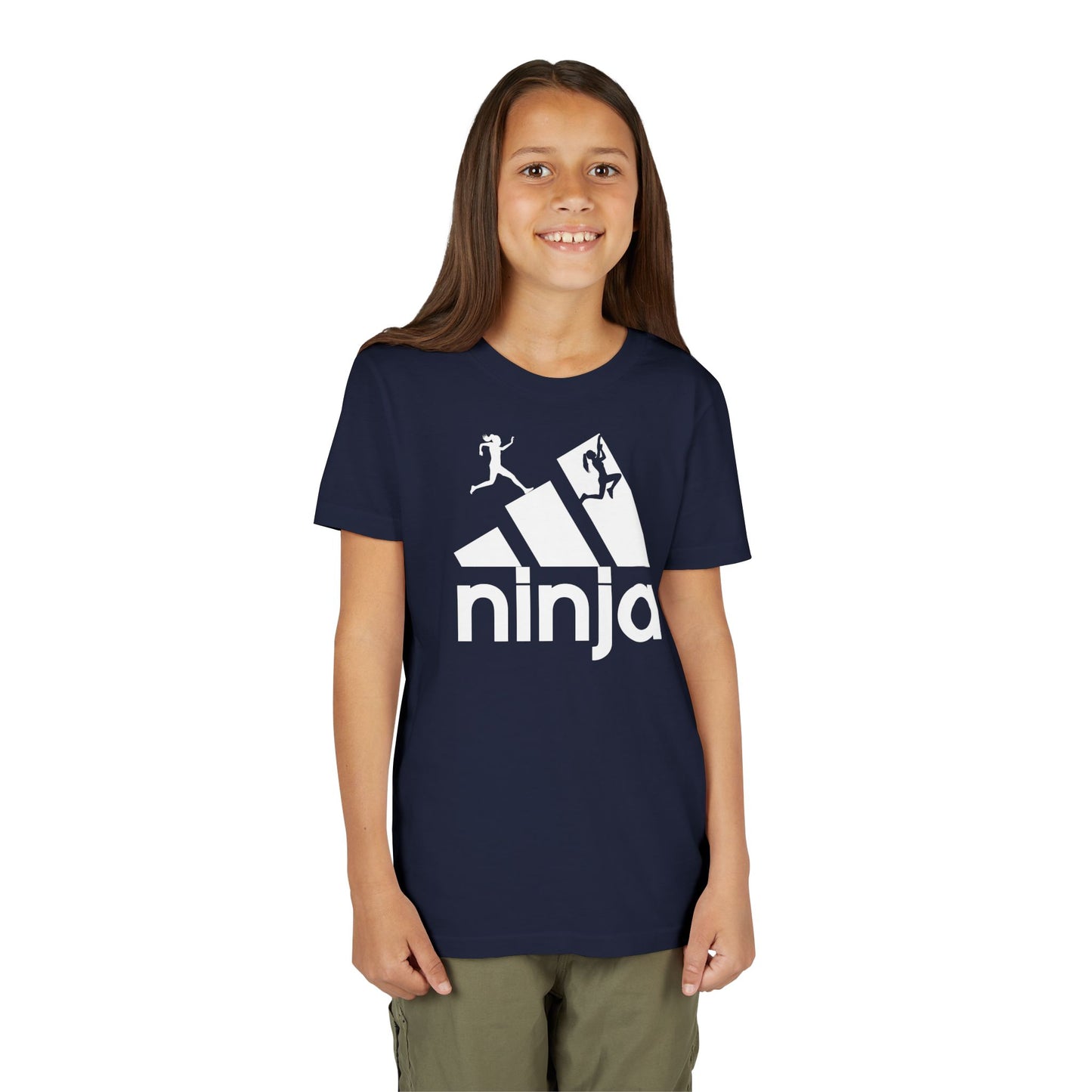 Ninja Logo Athlete Tee – Unisex Youth Ninja Training Shirt
