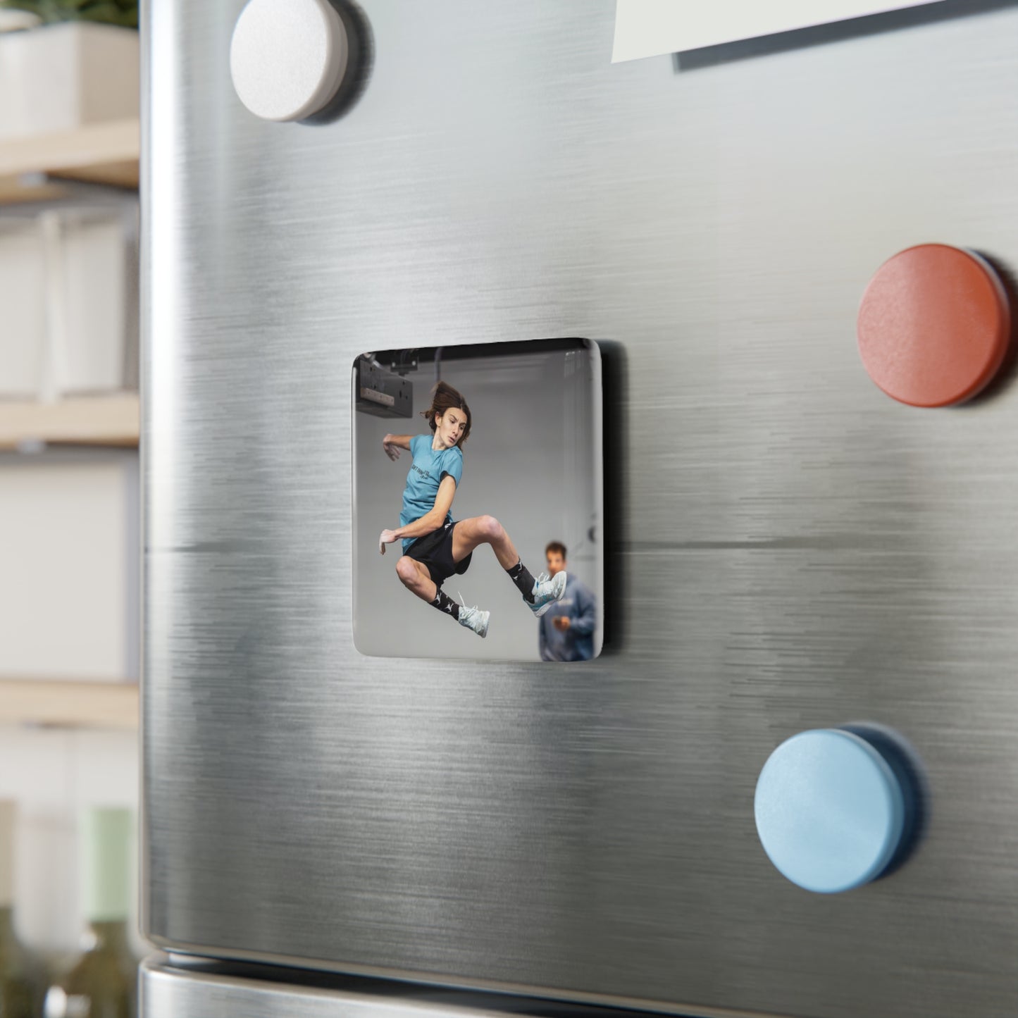 Custom Photo Porcelain Magnet – Personalized Keepsake