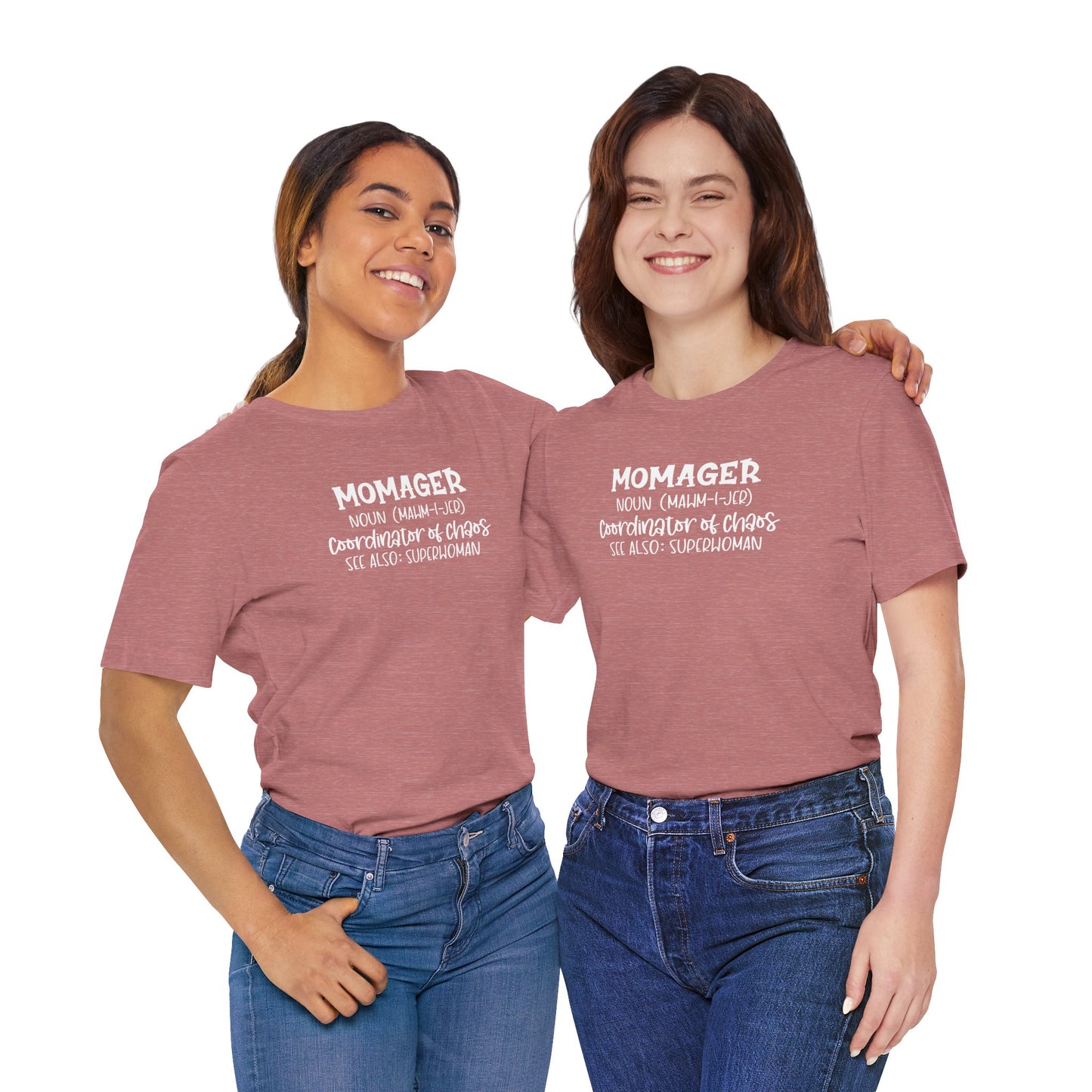 Momager T-Shirt – Superwoman, Coordinator of Chaos