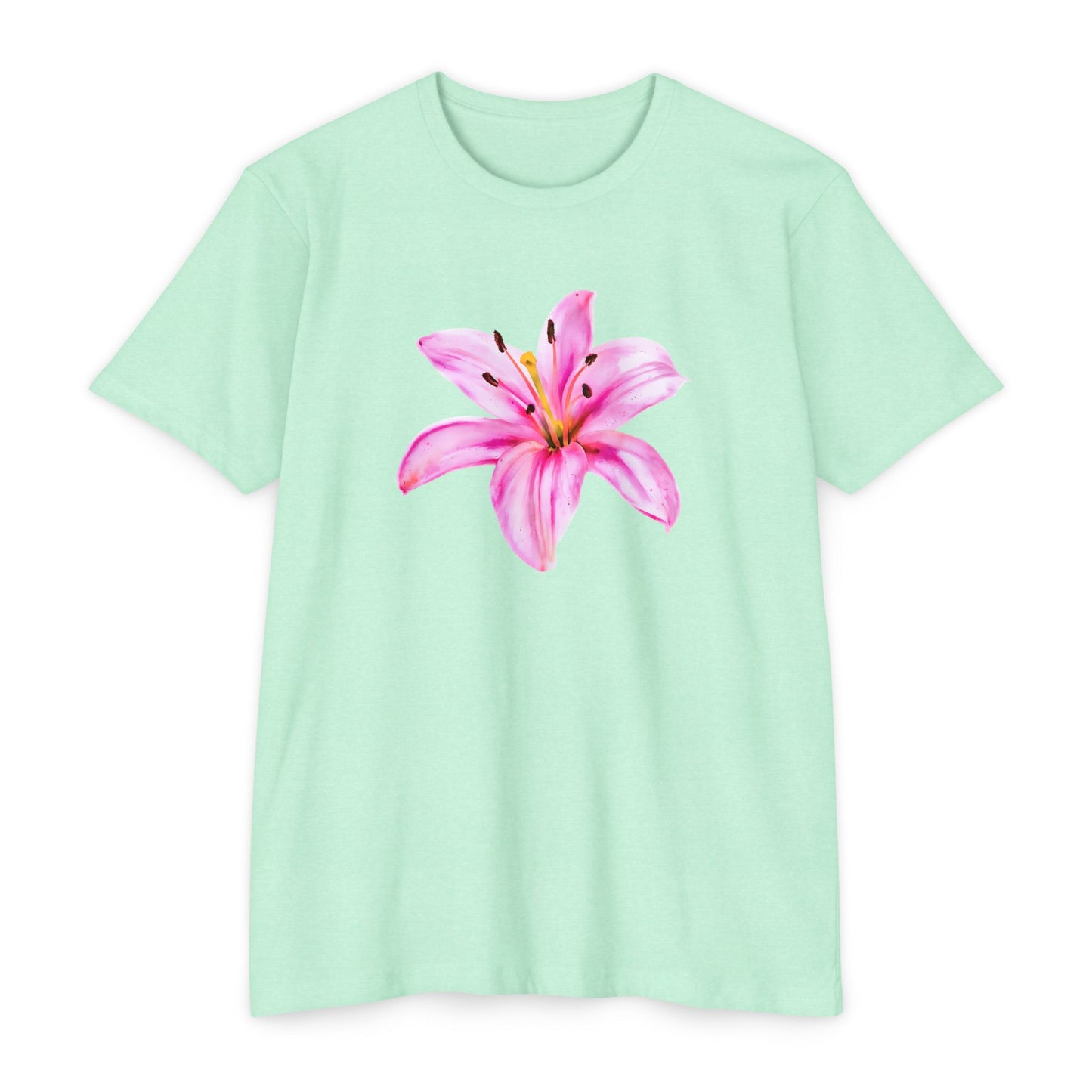 Hunt Beach Club Watercolor Flower Unisex T-Shirt – Summer Floral Tee
