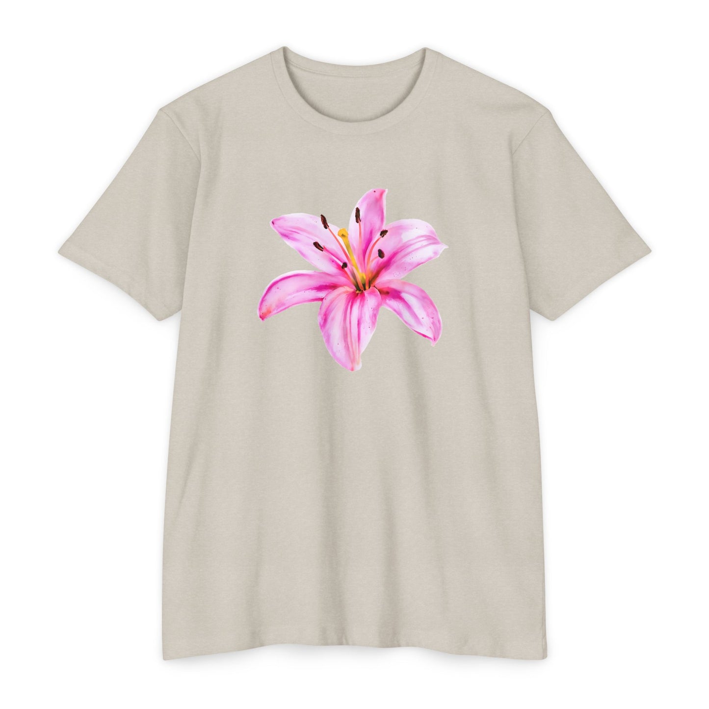 Hunt Beach Club Watercolor Flower Unisex T-Shirt – Summer Floral Tee
