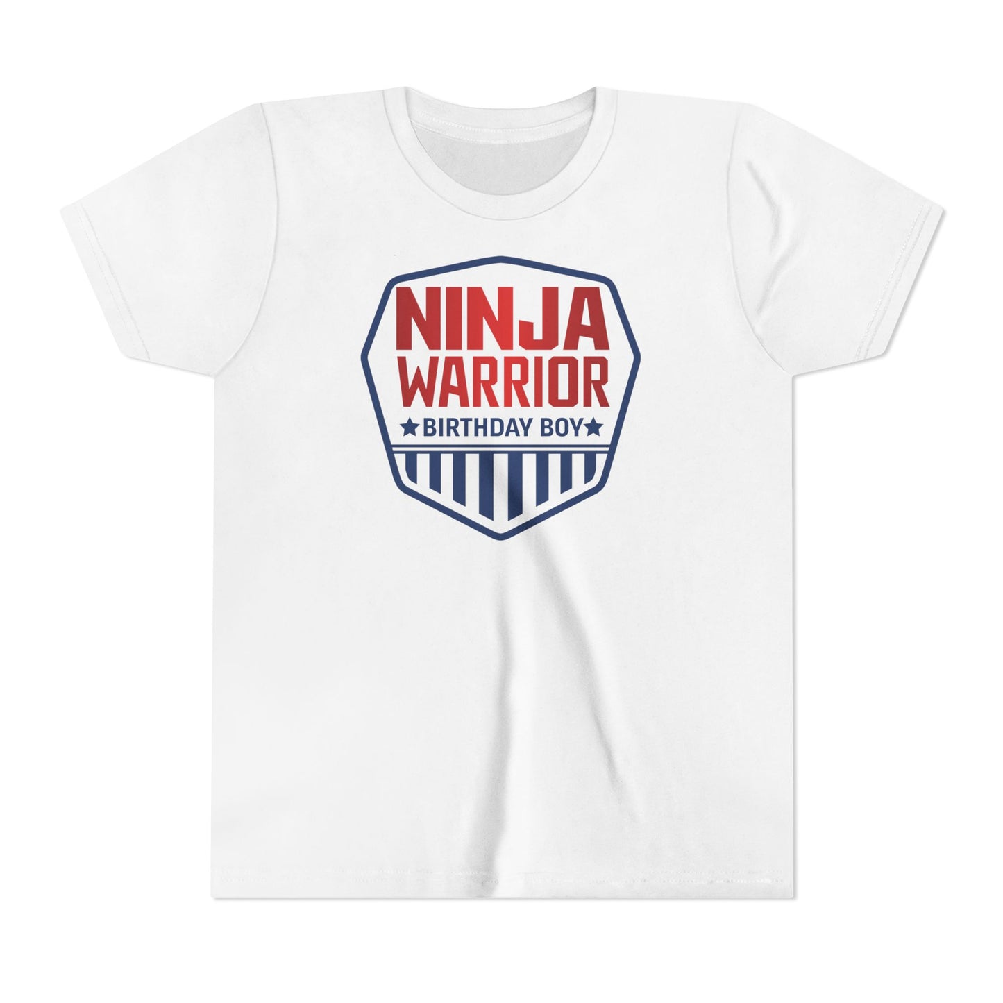Ninja Warrior in Training or Birthday T-Shirt