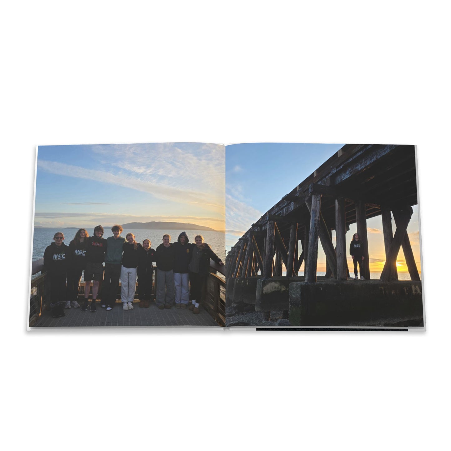 Custom 8x8 Photo Book Album – Hardcover or Softcover Memory Book, Personalized Photo Album Gift