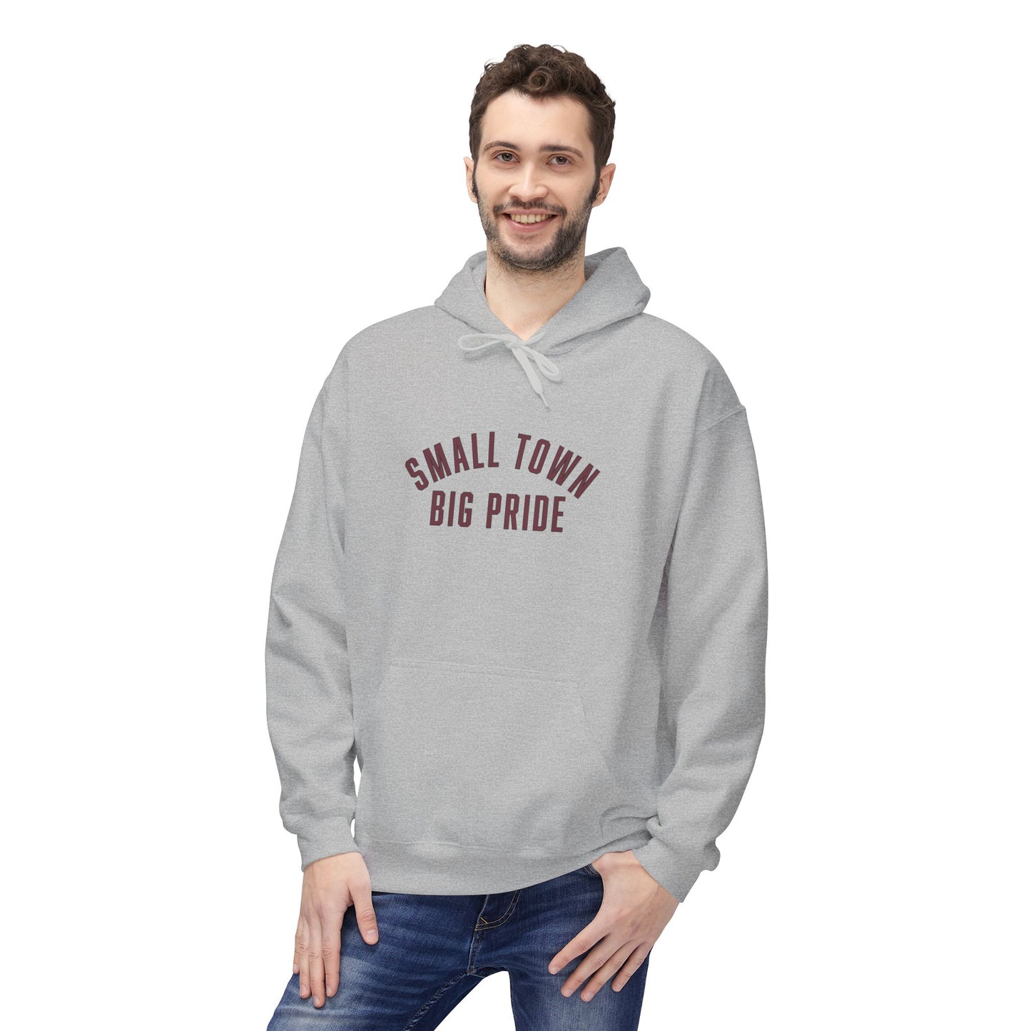 Custom Town Pride Unisex Hoodie – [Town Name] Strong, [Town Colors] Nation & More