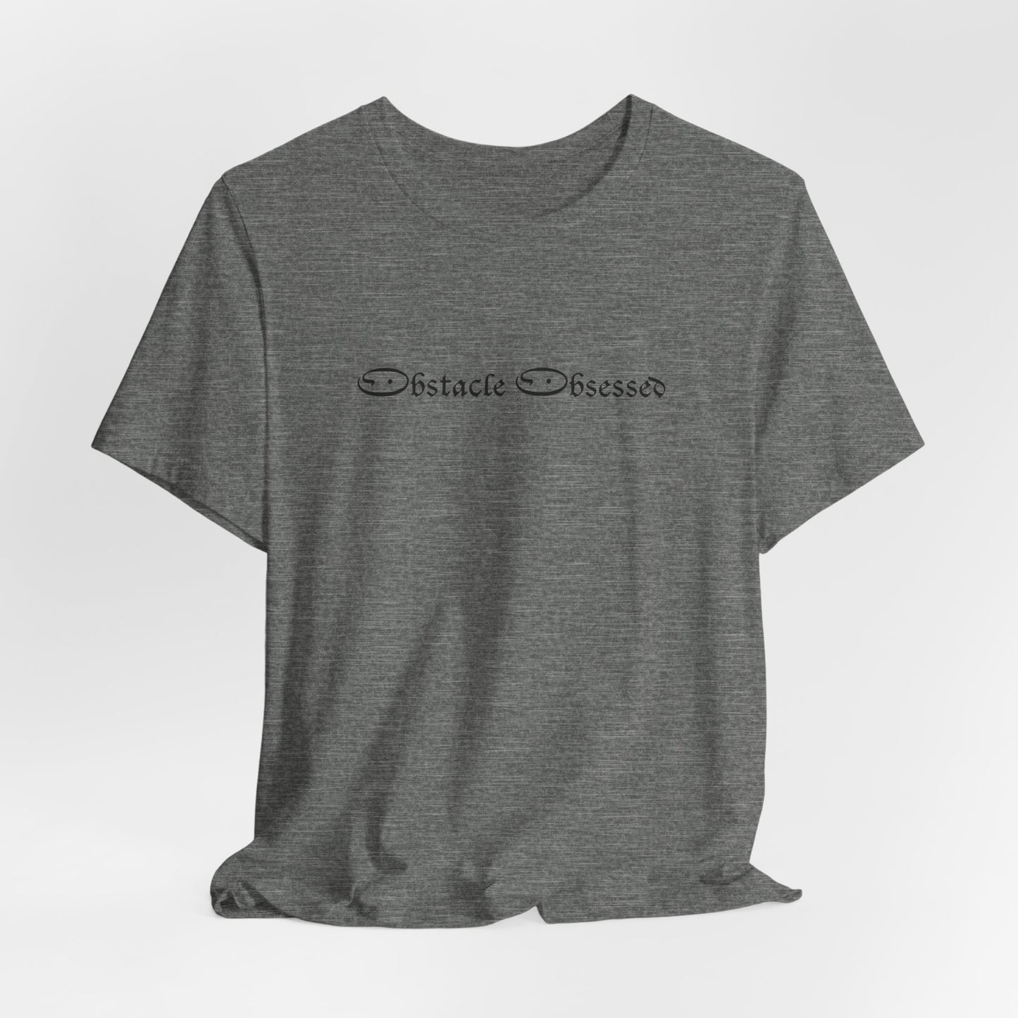 “Obstacle Obsessed” T-Shirt – Ninja Warrior & OCR Training Shirt for Adults and Youth