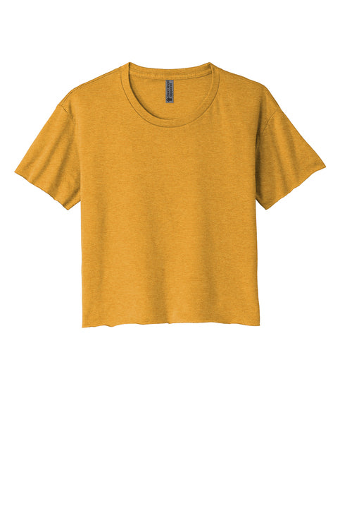 Next Level Women’s Festival Cali Crop Tee - Add Your Text, Design, or Logo