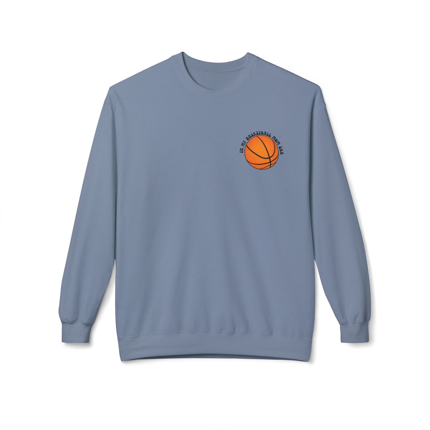 In My Basketball Mom Era Sweatshirt – Customizable Basketball Mom Crewneck