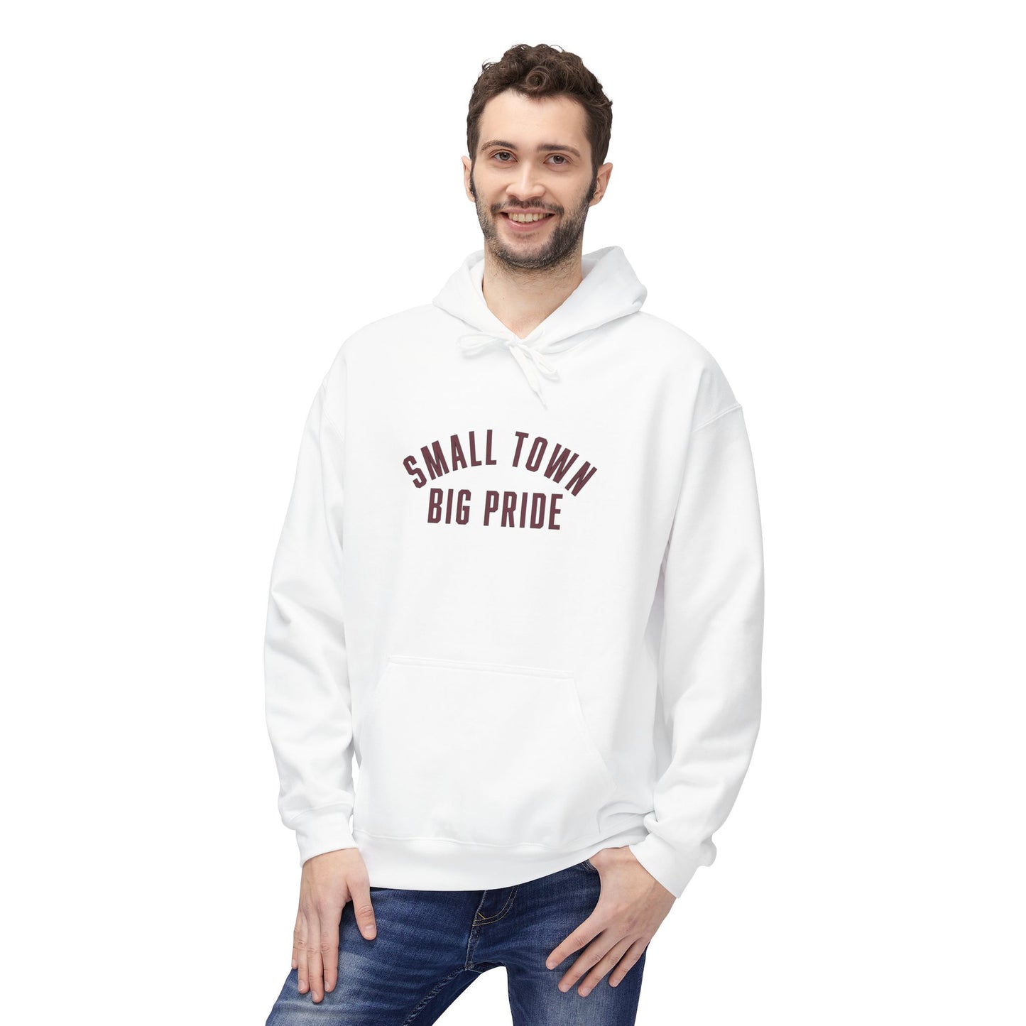 Custom Town Pride Unisex Hoodie – [Town Name] Strong, [Town Colors] Nation & More