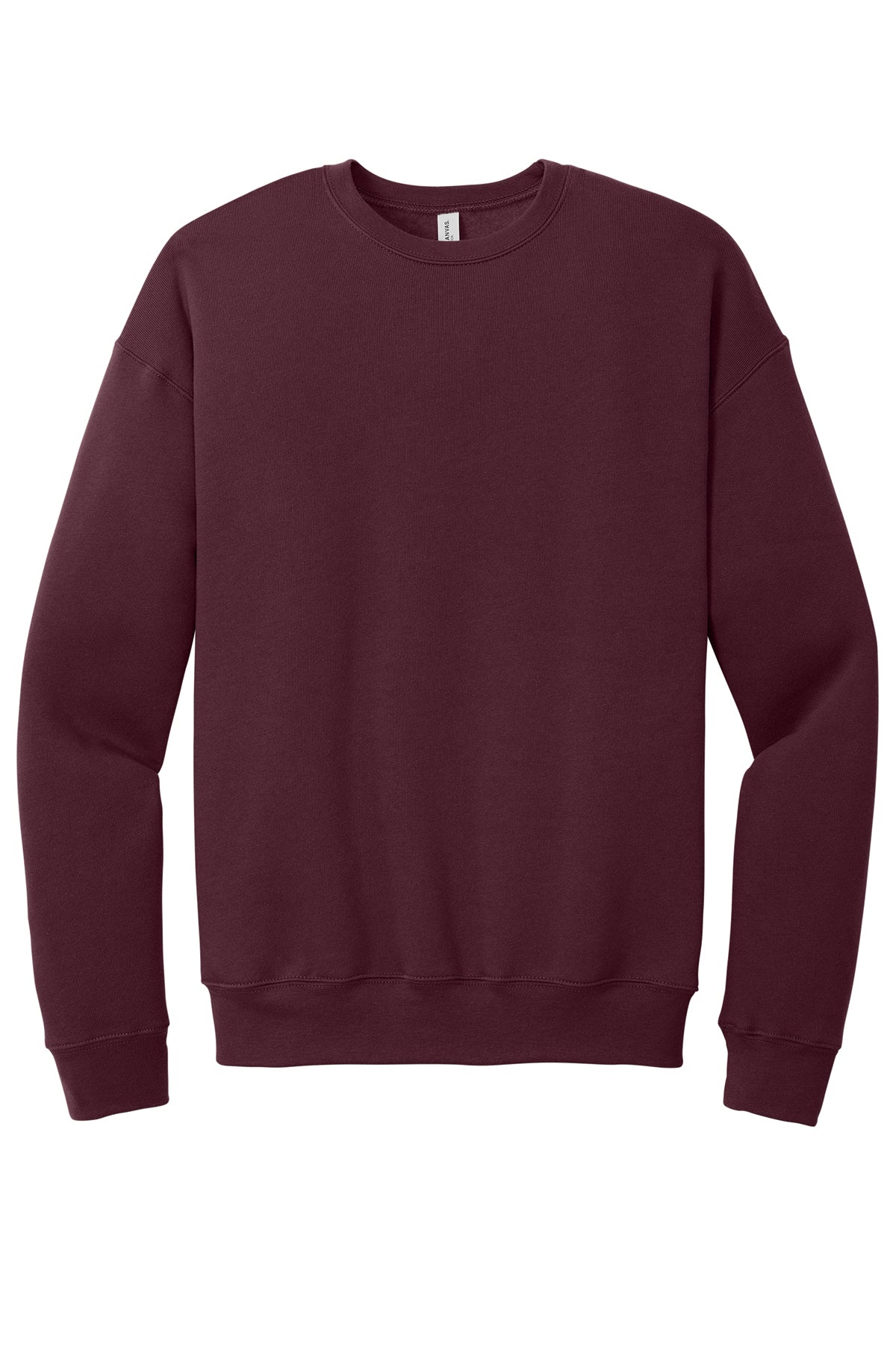 Bella + Canvas Unisex Sponge Fleece Pullover Crewneck - Add Your Text, Design or Logo