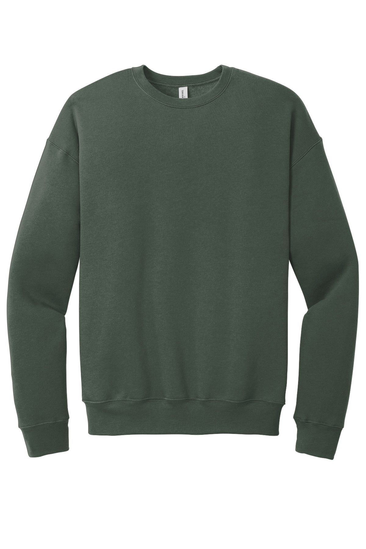 Bella + Canvas Unisex Sponge Fleece Pullover Crewneck - Add Your Text, Design or Logo