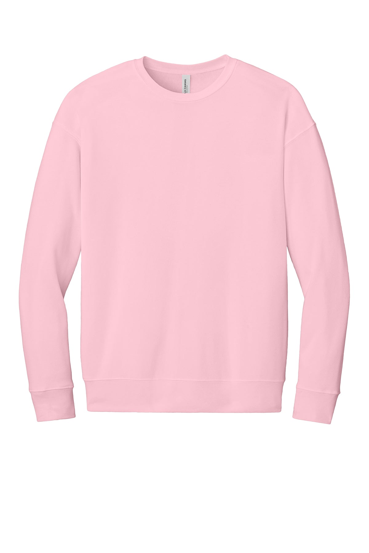 Bella + Canvas Unisex Sponge Fleece Pullover Crewneck - Add Your Text, Design or Logo