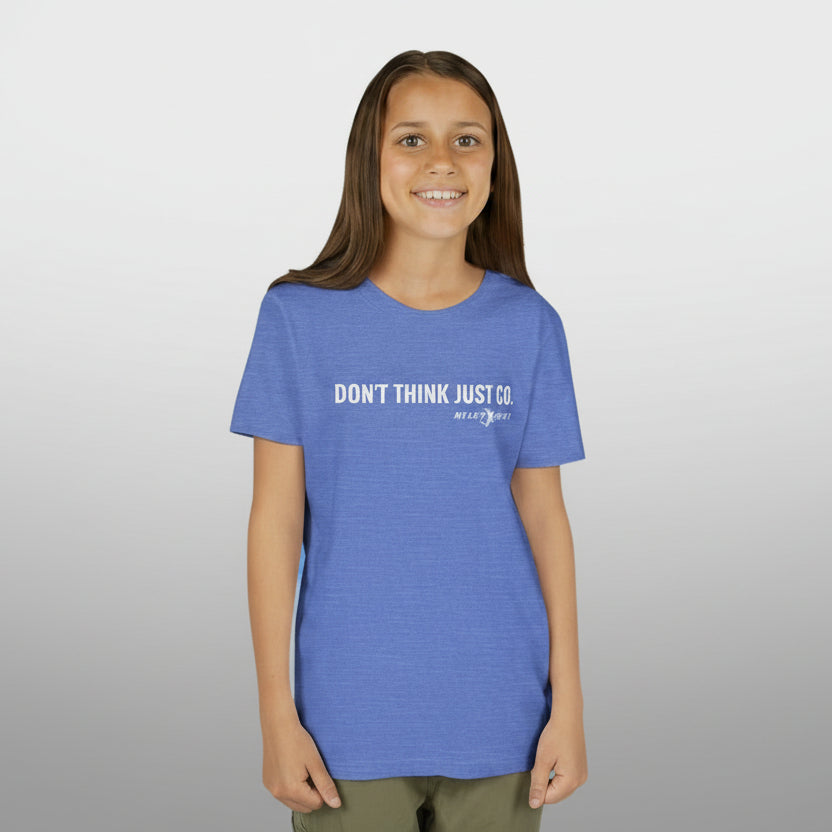 2025-2026 Season - Ryley Hunt “Don’t Think Just Go” - Ninja Athlete T-Shirt (Youth Tee)