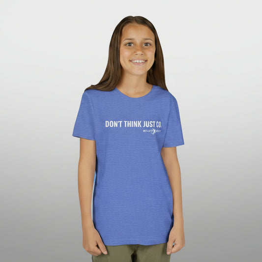 2025-2026 Season - Ryley Hunt “Don’t Think Just Go” - Ninja Athlete T-Shirt (Youth Tee)