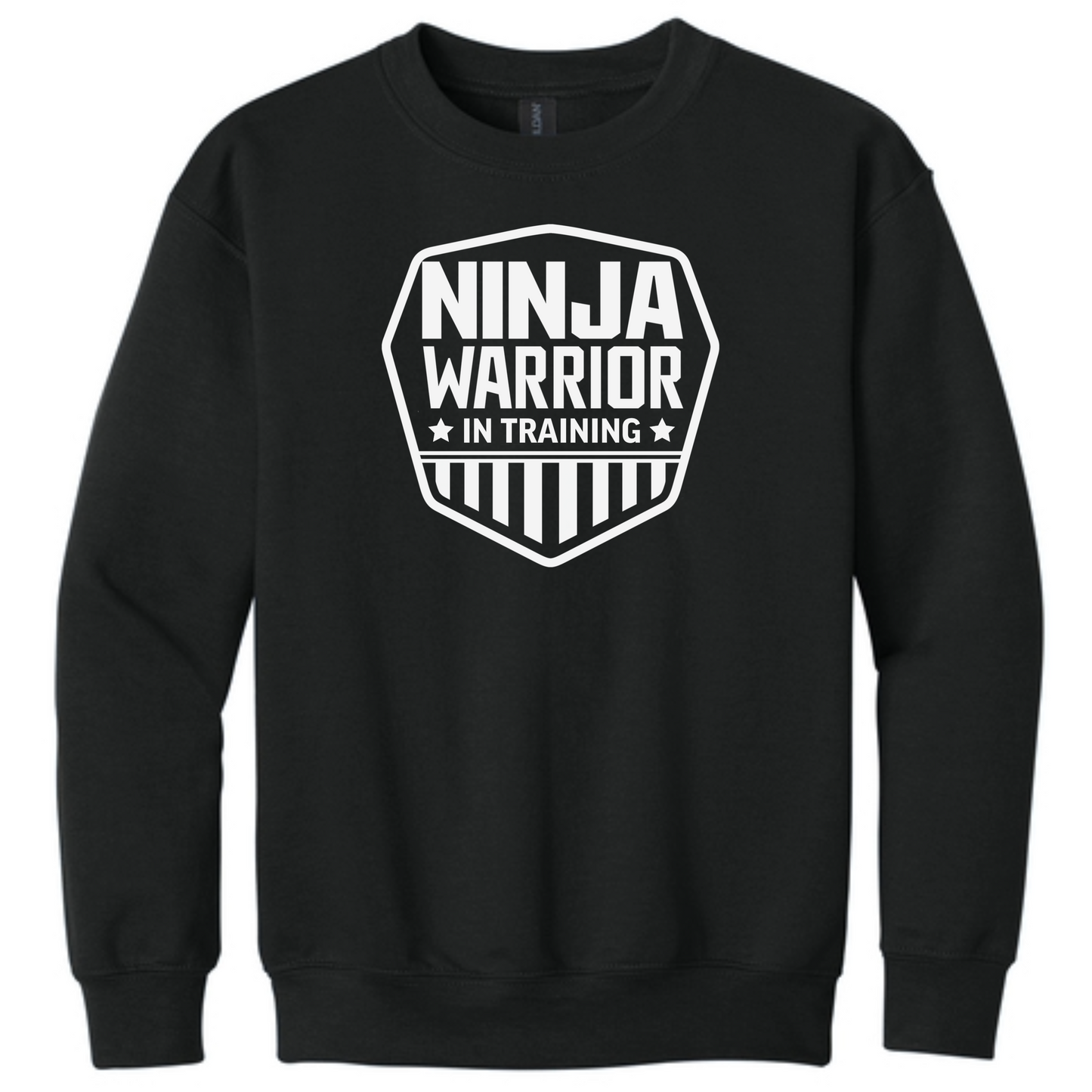 Ninja in Training Youth Crewneck Sweatshirt, Kids Ninja Sweatshirt