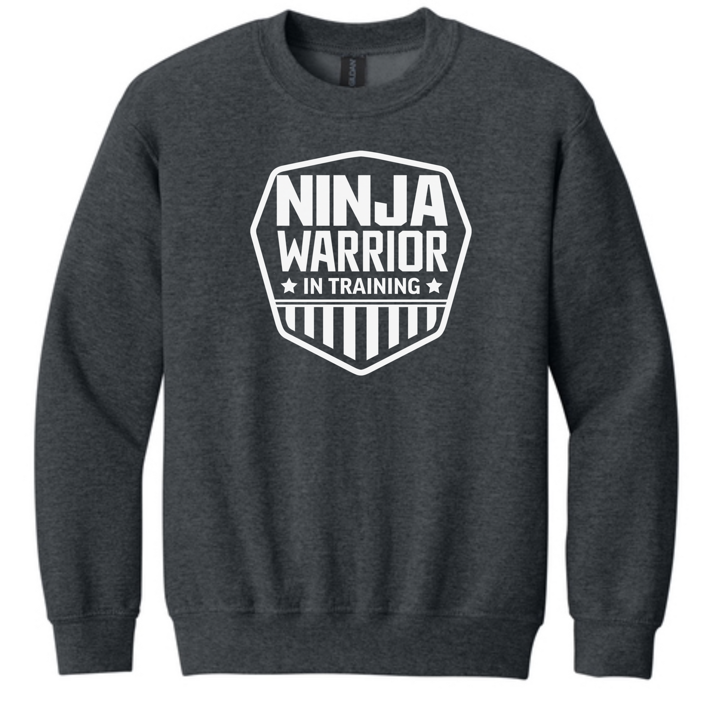 Ninja in Training Youth Crewneck Sweatshirt, Kids Ninja Sweatshirt