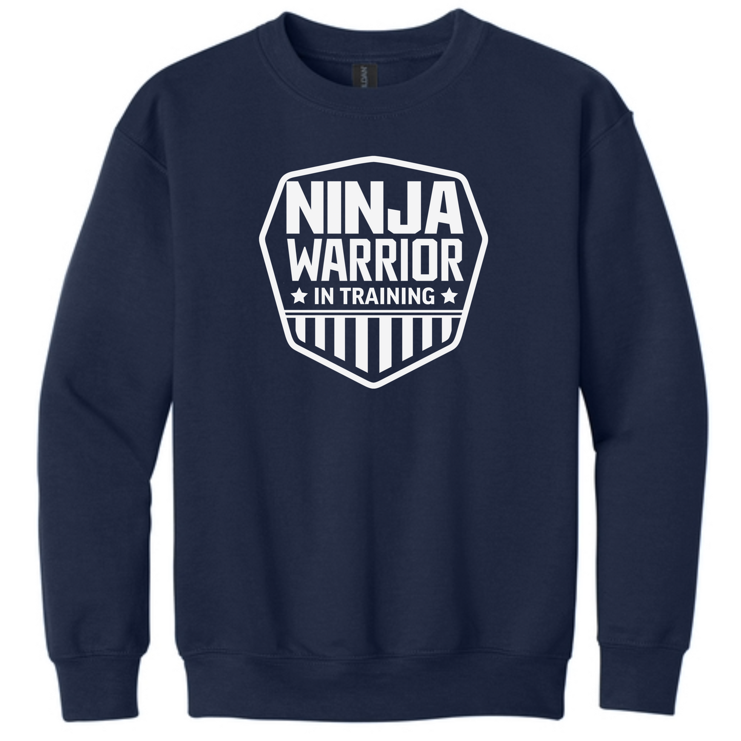 Ninja in Training Youth Crewneck Sweatshirt, Kids Ninja Sweatshirt