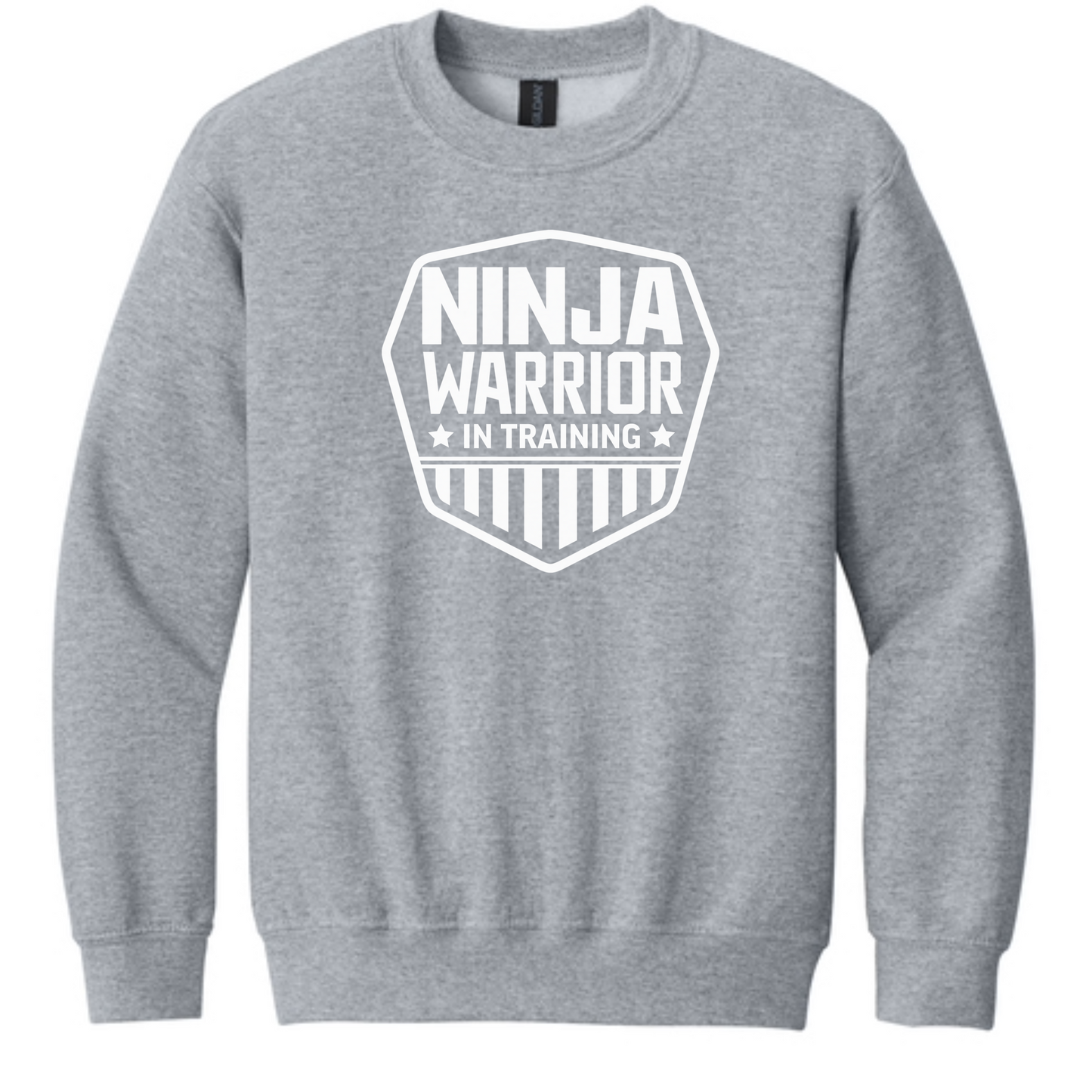 Ninja in Training Youth Crewneck Sweatshirt, Kids Ninja Sweatshirt