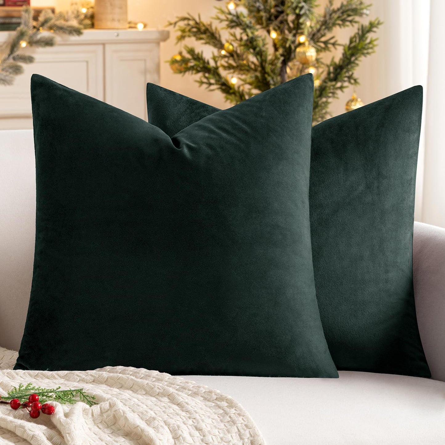 Personalized Velvet Pillow Cover - Custom Photo, Logo, Text or Graphic Pillow Gift