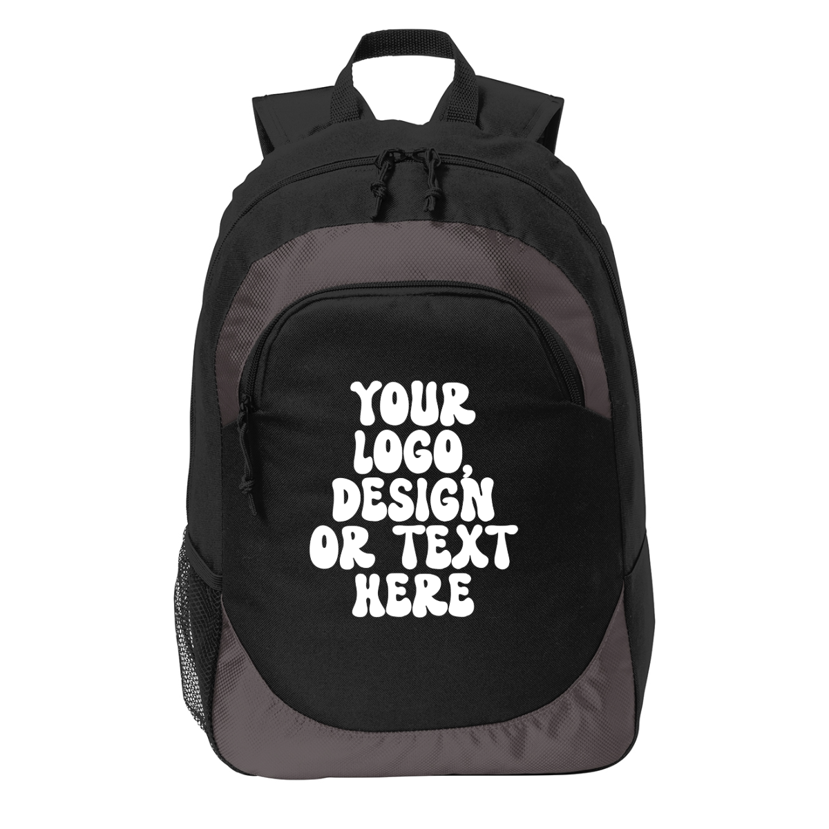 Custom Text, Design or Logo Backpack – Personalized Sports Backpack