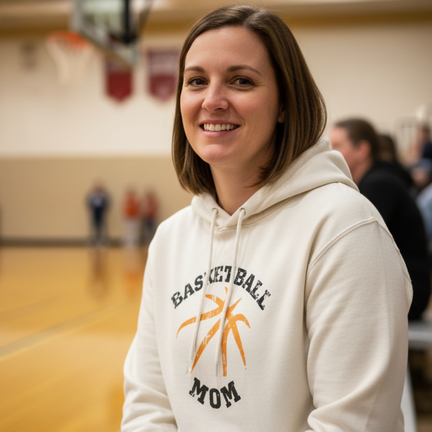 Basketball Mom Hoodie Sweatshirt