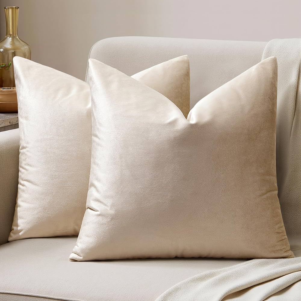 Golf Life Velvet Throw Pillow Covers - Optional Pillow Inserts