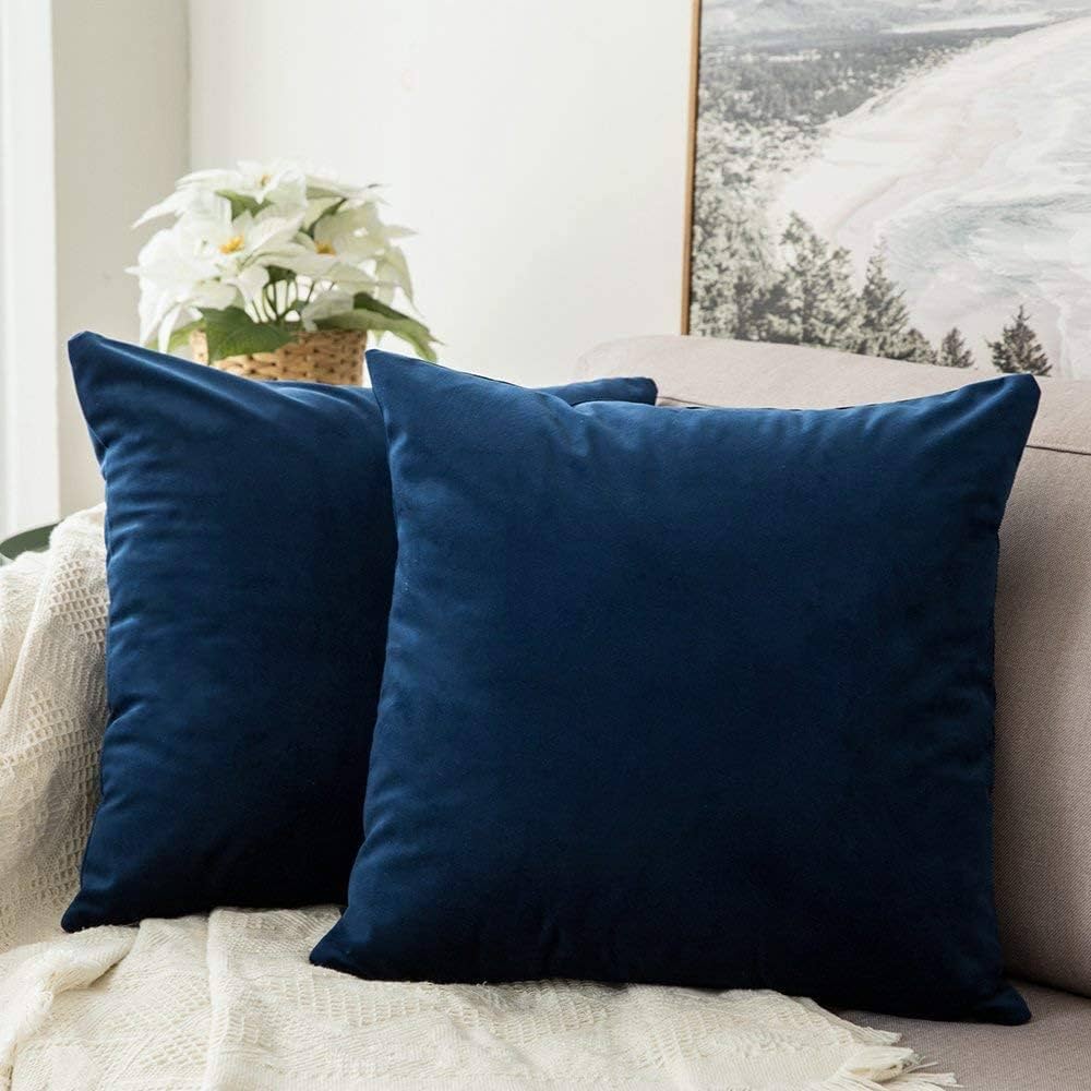 Golf Life Velvet Throw Pillow Covers - Optional Pillow Inserts