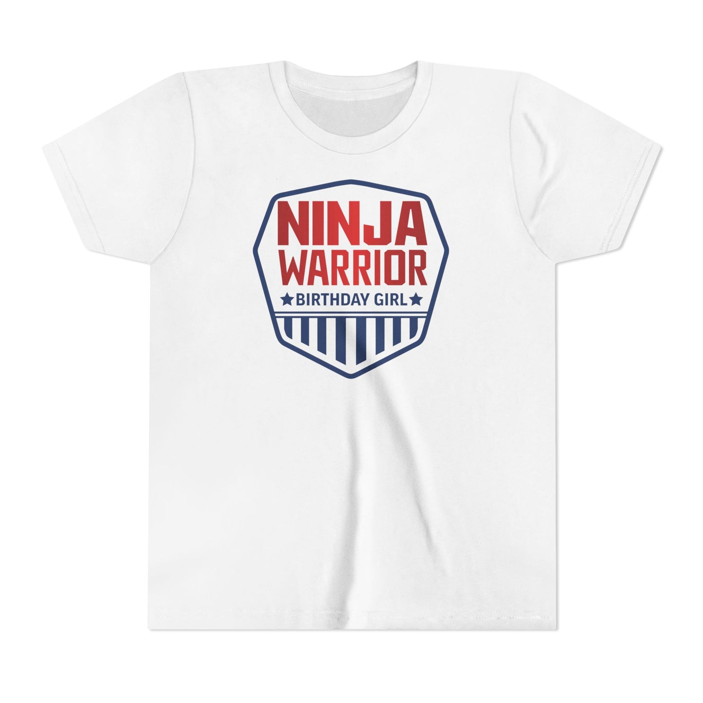 Ninja Warrior in Training or Birthday T-Shirt