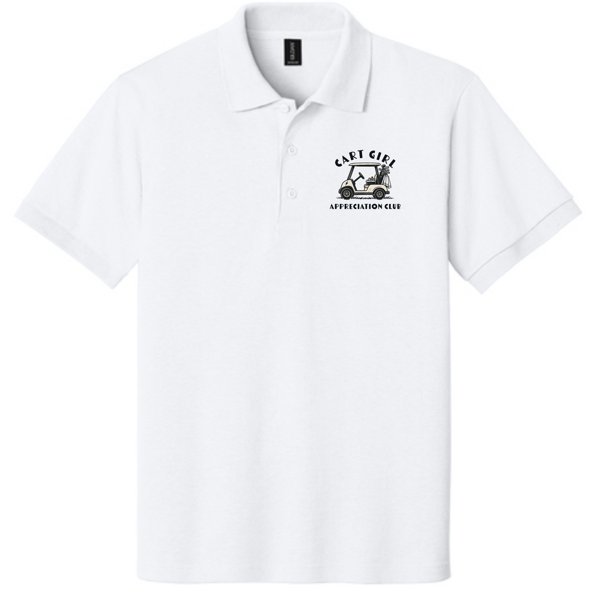 Cart Girl Appreciation Club Polo Shirt - Golf Shirt