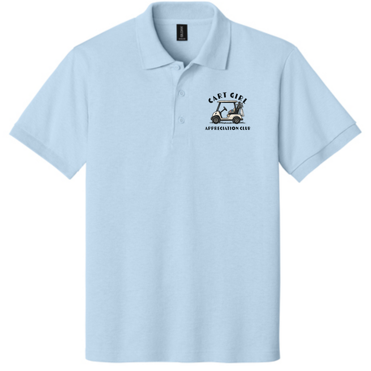 Cart Girl Appreciation Club Polo Shirt - Golf Shirt