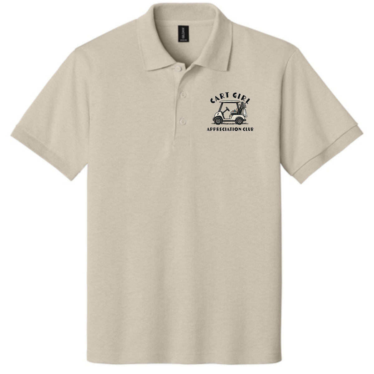 Cart Girl Appreciation Club Polo Shirt - Golf Shirt
