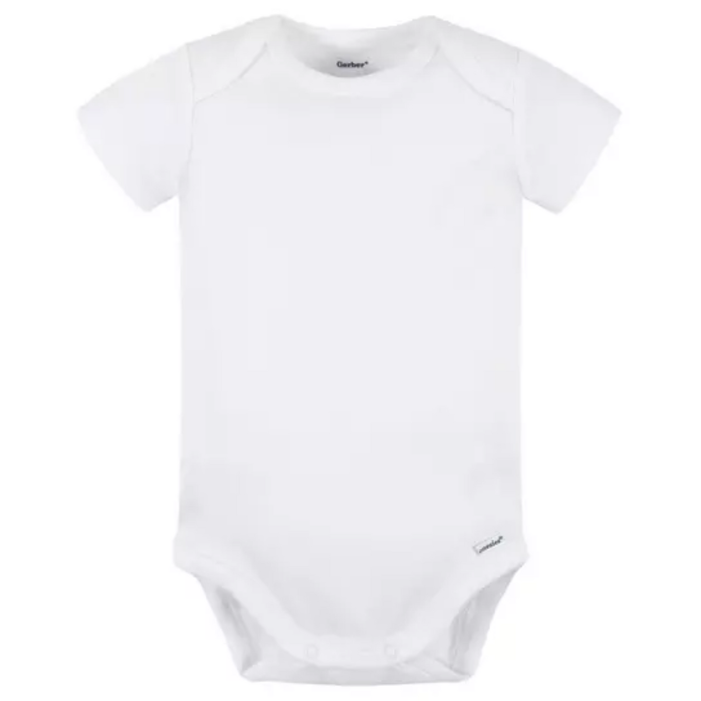 Gerber Onesie Infant Bodysuit - Short & Long Sleeve Options - Add Your Text, Design, or Logo