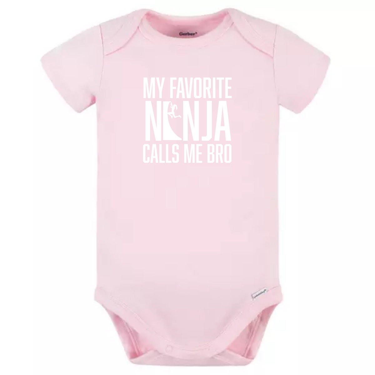 My Favorite Ninja Calls Me...Bro or Sis - Baby Onesie