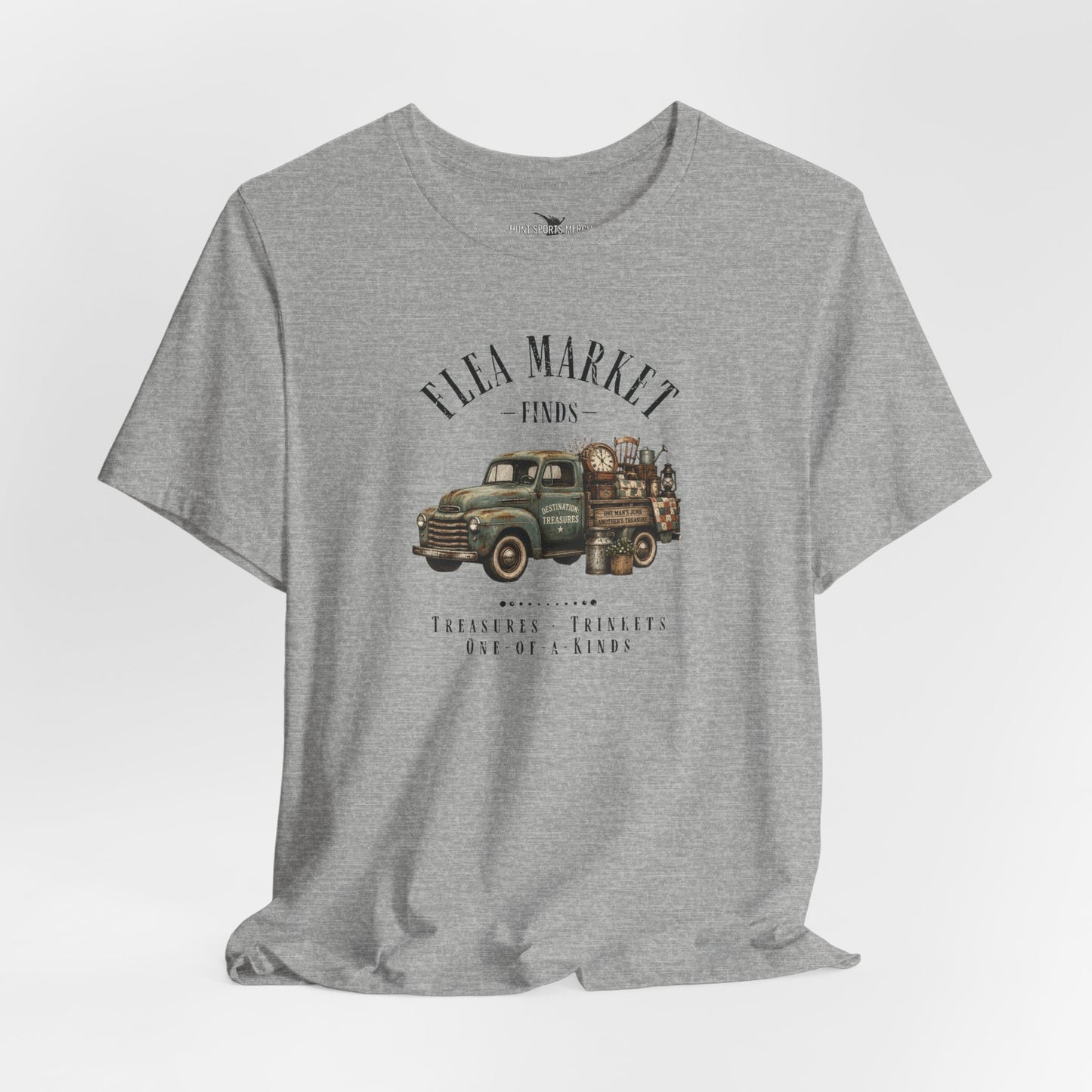 Flea Market Finds Vintage Truck Unisex T-Shirt, Antique Lover Graphic Tee