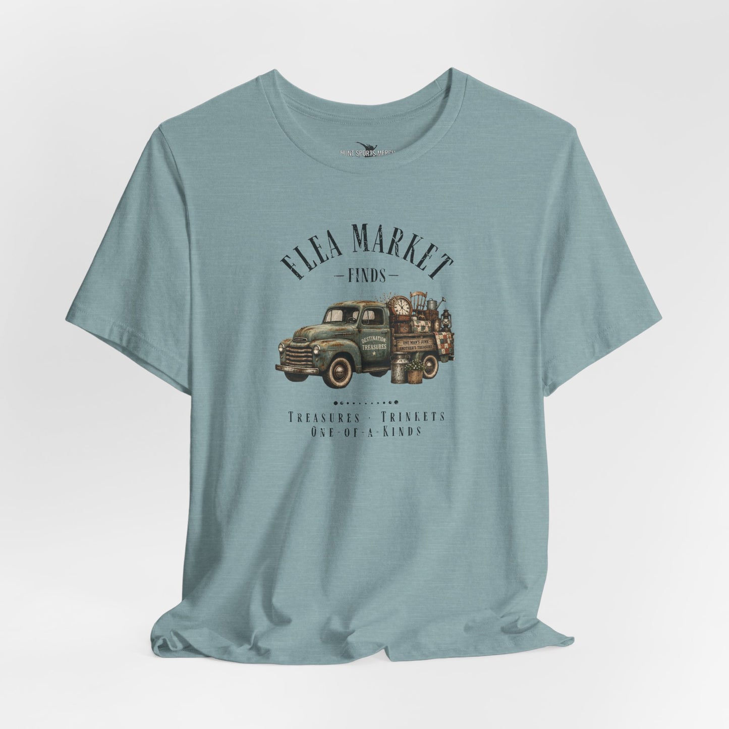Flea Market Finds Vintage Truck Unisex T-Shirt, Antique Lover Graphic Tee