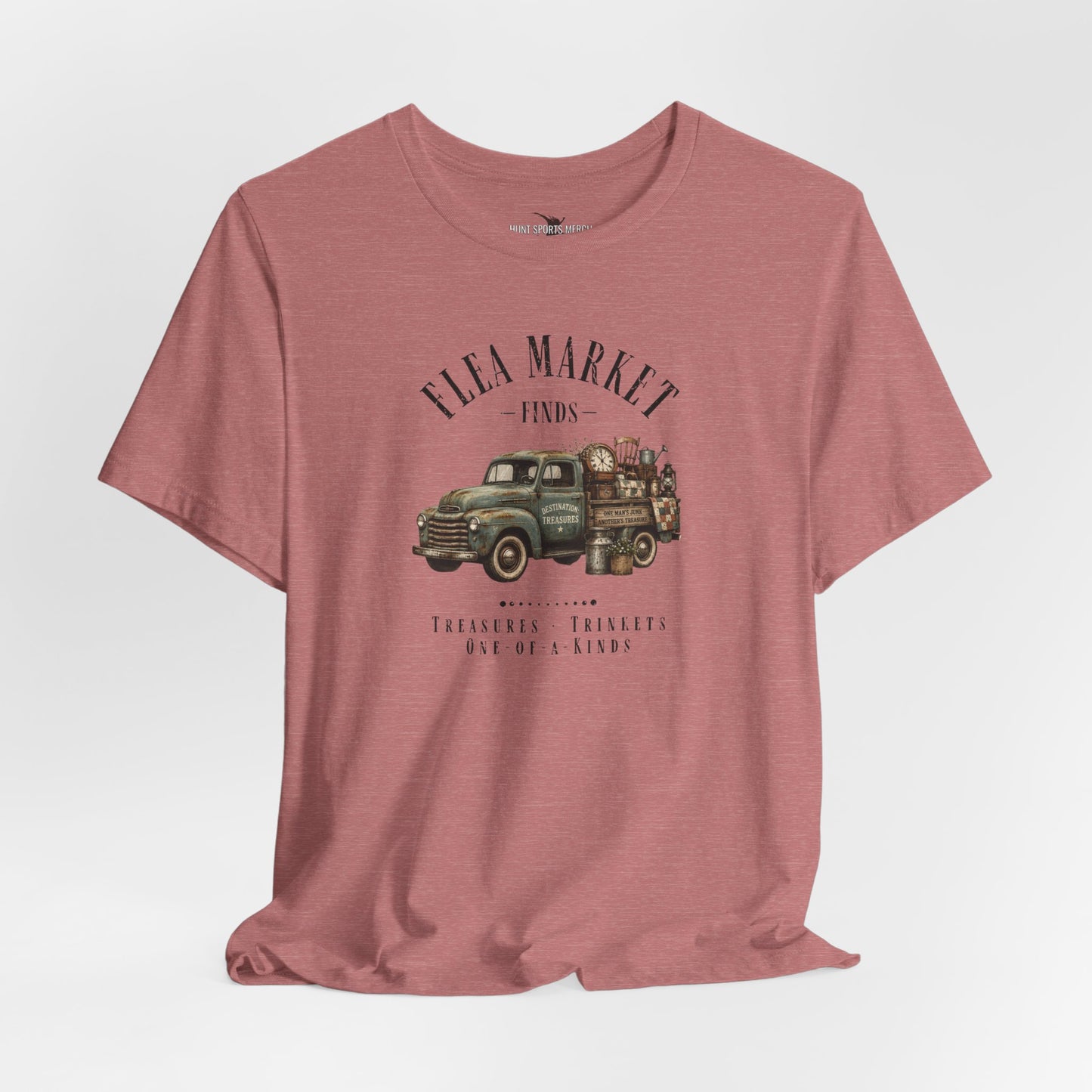 Flea Market Finds Vintage Truck Unisex T-Shirt, Antique Lover Graphic Tee