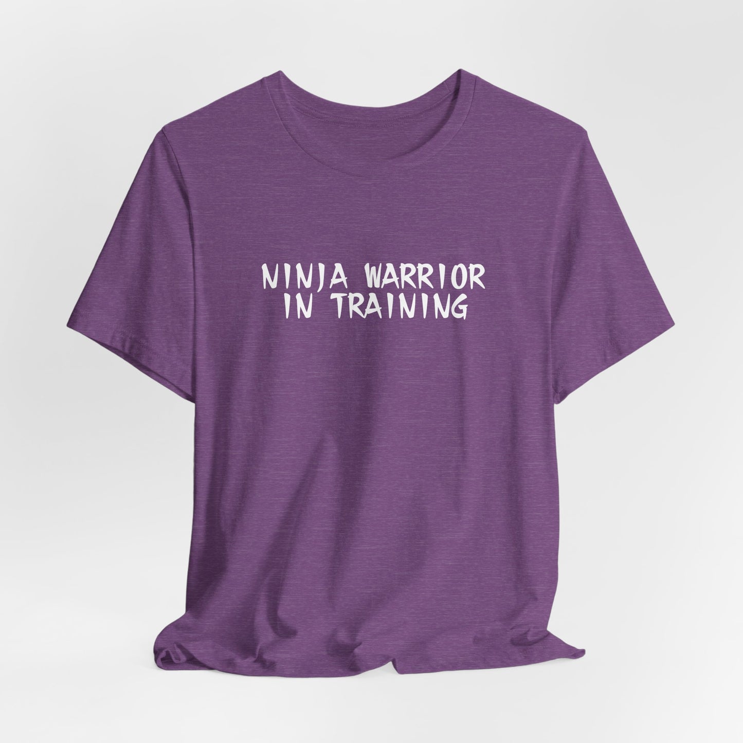 Ninja Warrior in Training T-Shirt – Bold Athletic Graphic Tee for Future Ninjas (Adult & Youth)