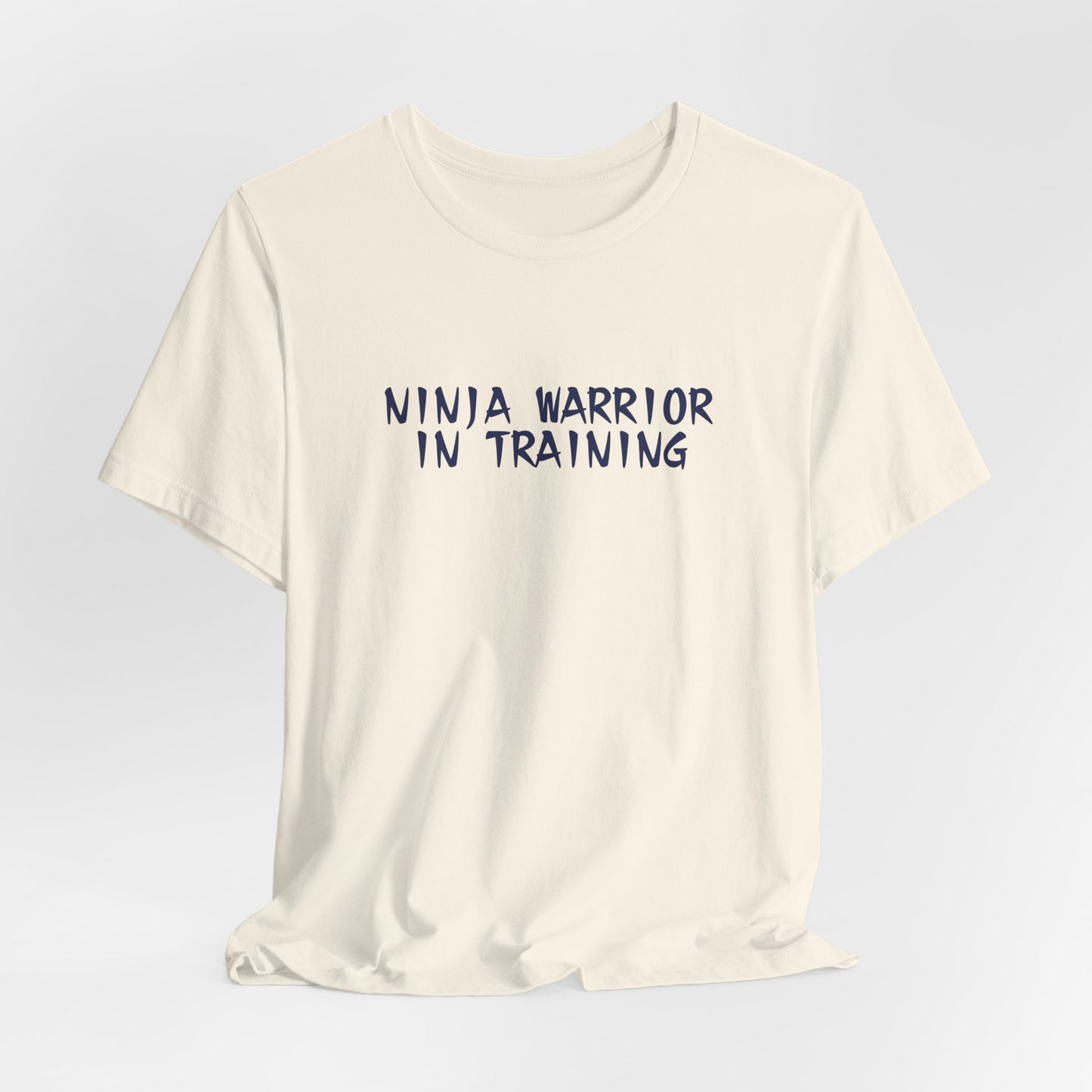 Ninja Warrior in Training T-Shirt – Bold Athletic Graphic Tee for Future Ninjas (Adult & Youth)