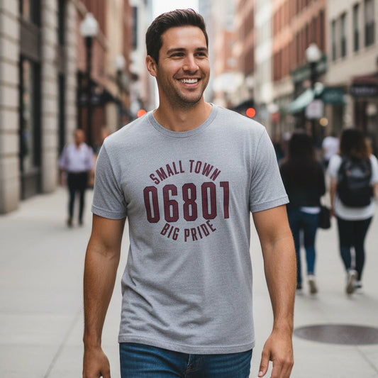 Small Town Big Pride • 06801 - Unisex T-Shirt - 2026 Shop & Stroll Exclusive