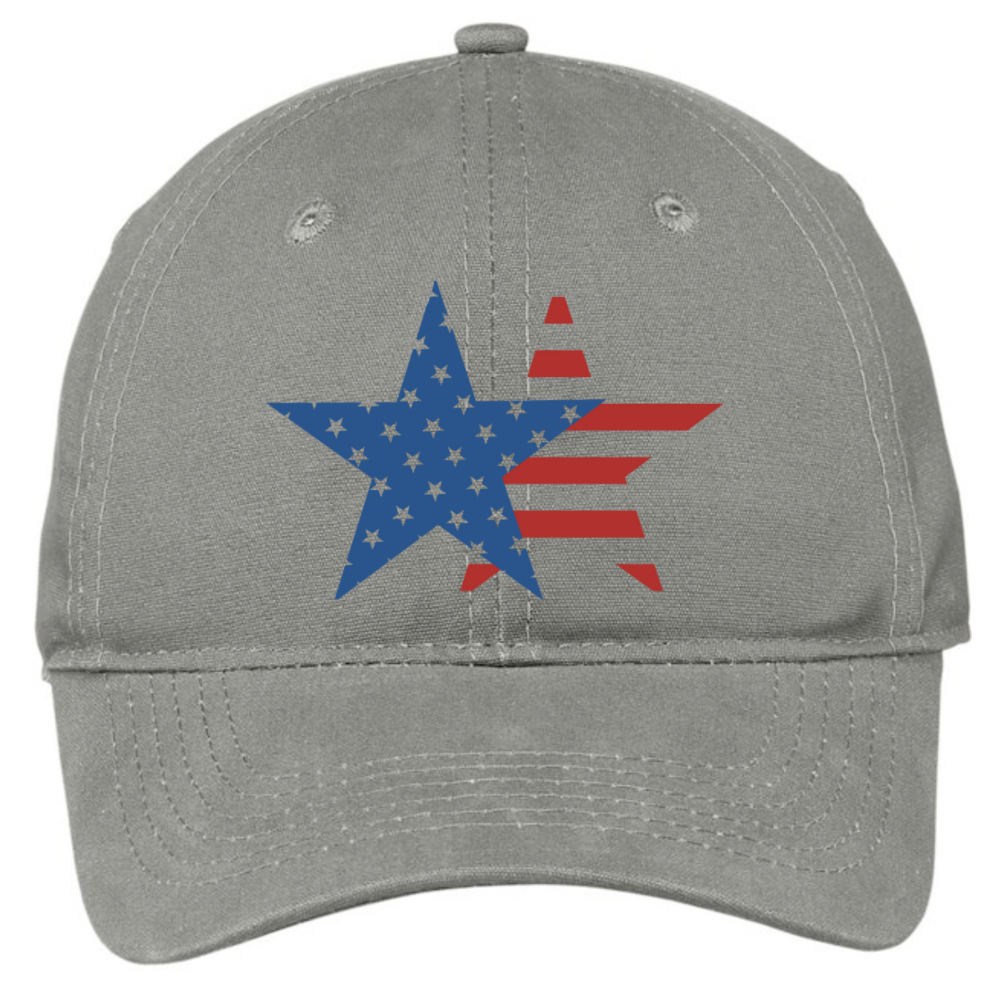 Patriotic American Flag Hat - Red White Blue Baseball Cap
