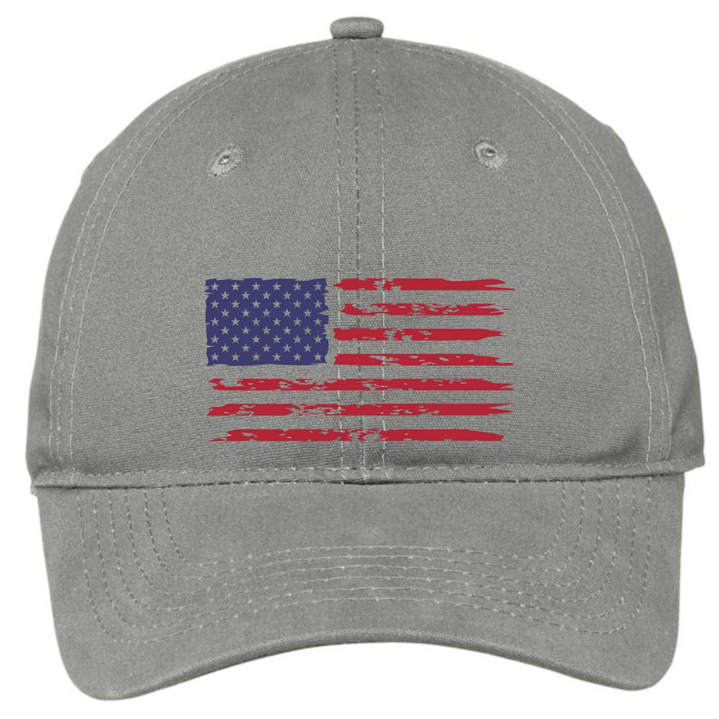 Distressed American Flag Hat – Vintage USA Patriotic Baseball Cap