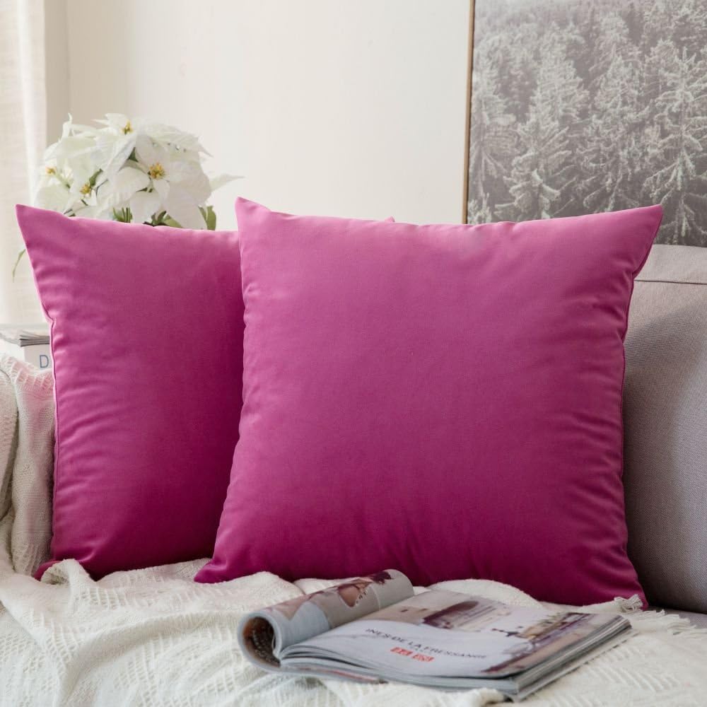 Personalized Velvet Pillow Cover - Custom Photo, Logo, Text or Graphic Pillow Gift