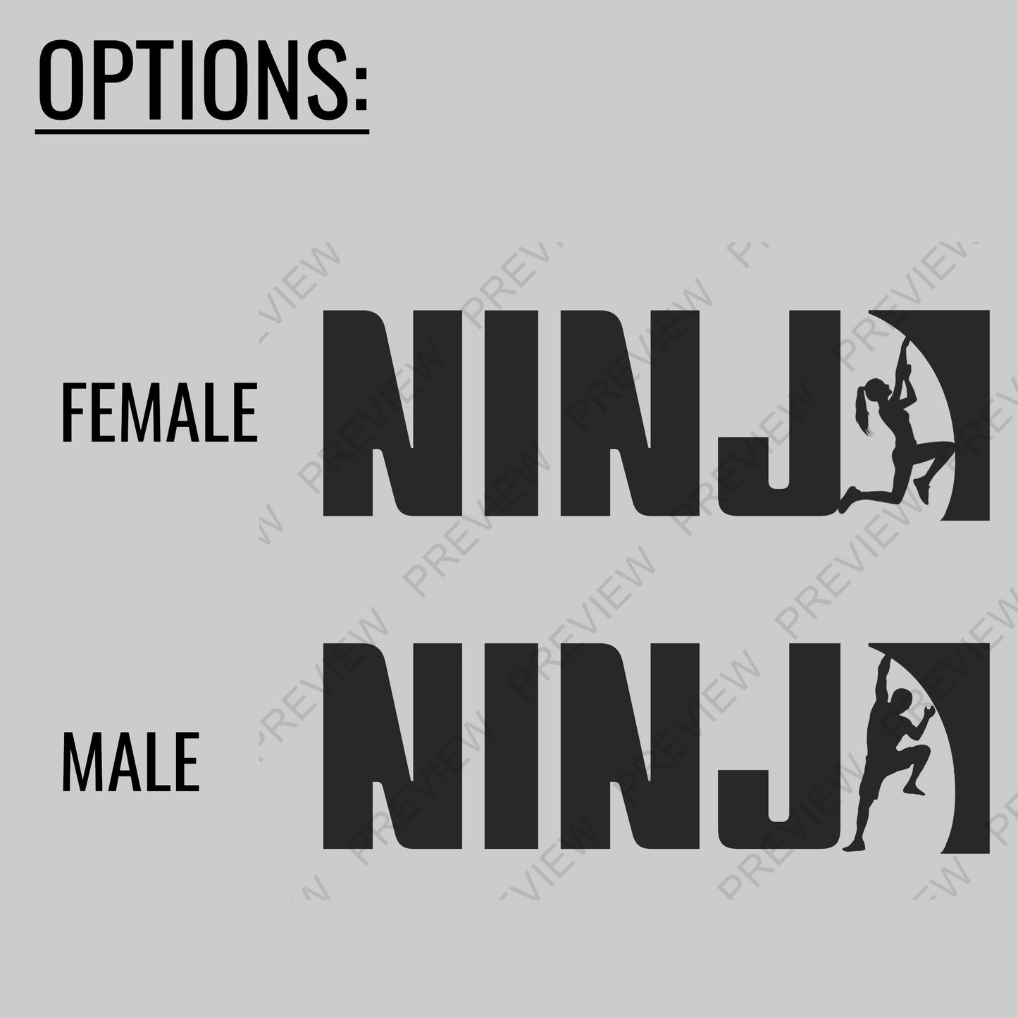 Ninja Warrior Unisex T-Shirt - Ninja Athlete Tee (Adult & Youth)
