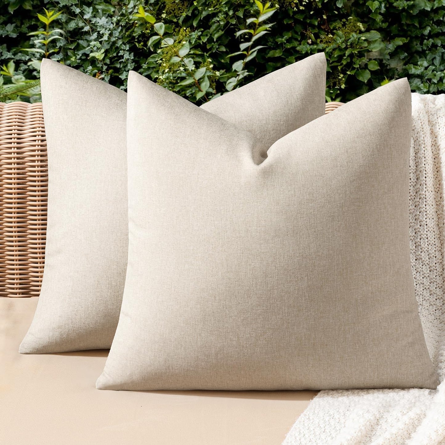 Summer Vibes Outdoor Pillow Cover - Beach House, Poolside & Patio Decor