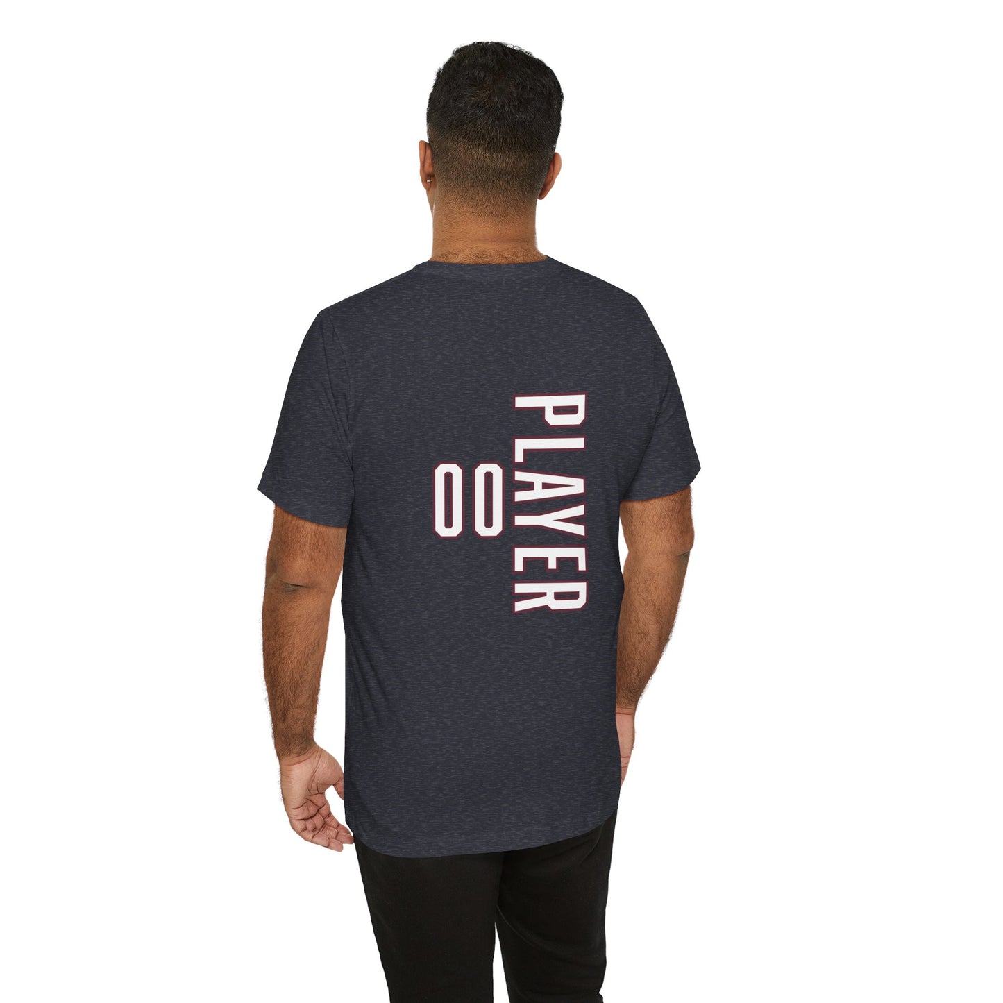 Bella Canvas Unisex Team T-Shirt - Add Team Name, Player Number &/or Name (Front & Back Print)