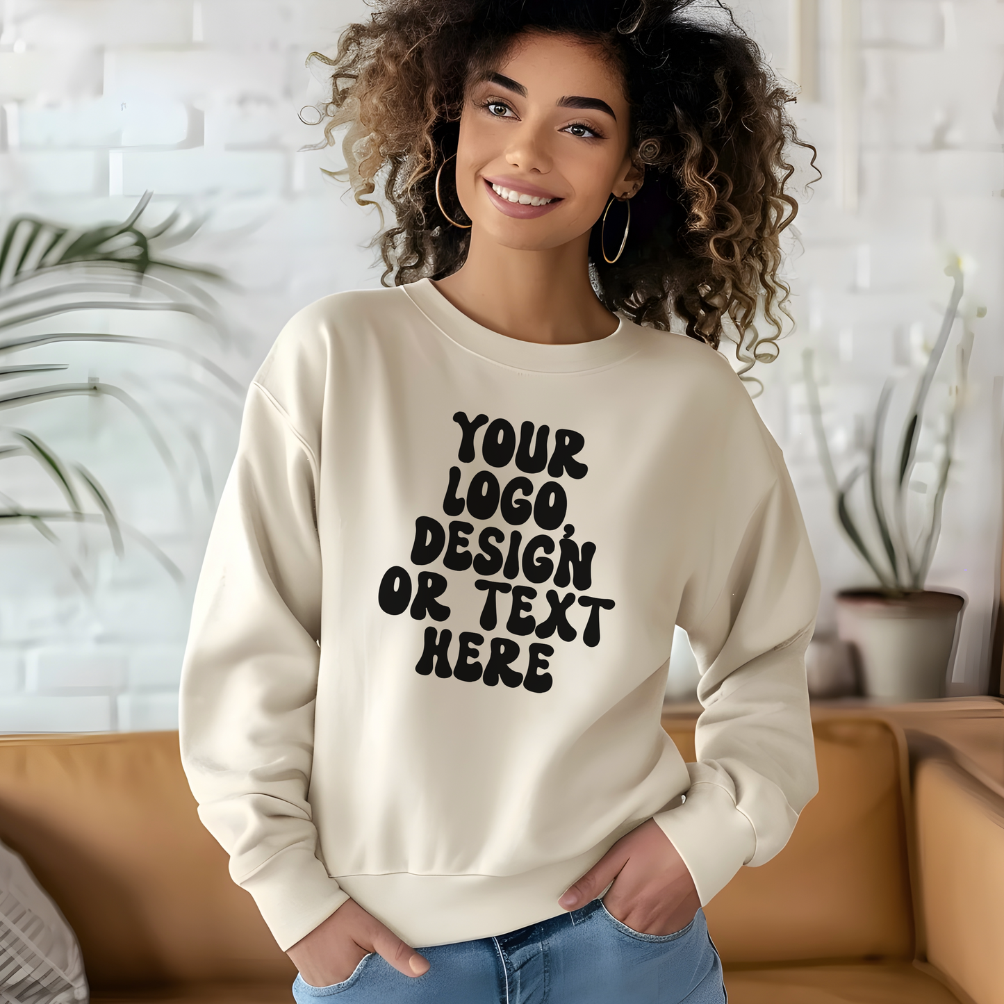 Gildan Softstyle Unisex Crewneck - Add Your Text, Design or Logo