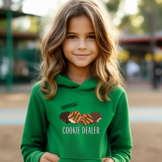Official Cookie Dealer Hoodie (Youth & Adult) – Cookie Season Seller Sweatshirt