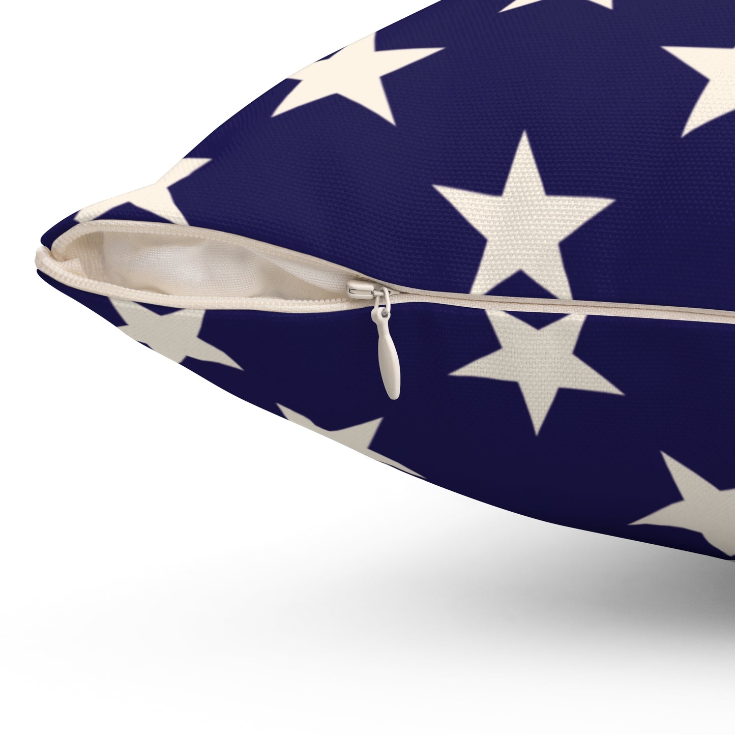 Patriotic Stars & Stripes AOP Square Throw Pillow - Mix & Match